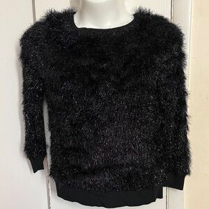 Lafayette 148 Stefana Blouse In Black